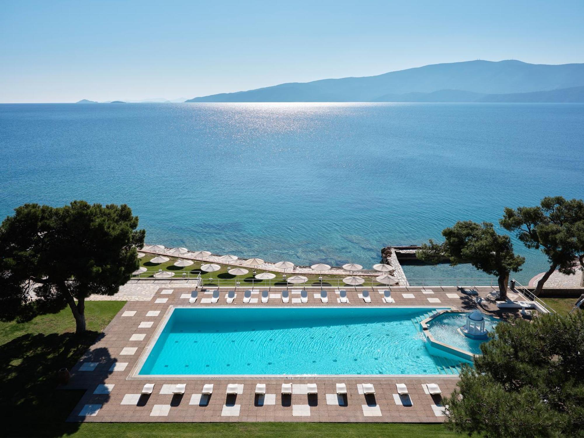 Kalamaki Beach Resort Isthmia Dış mekan fotoğraf